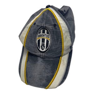 Vintage Juventus Soccer Cap Embroidered Football Hat