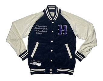 Y2K Obolo Design Varsity Jacket
