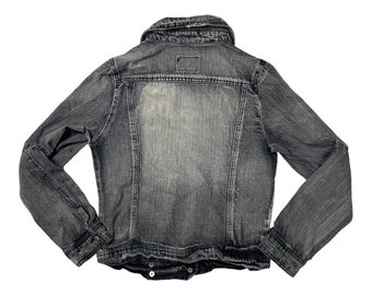 は自分にプチご褒美を Denim Brand Japanese Bomber Sky Jacket Etsy - パンツ