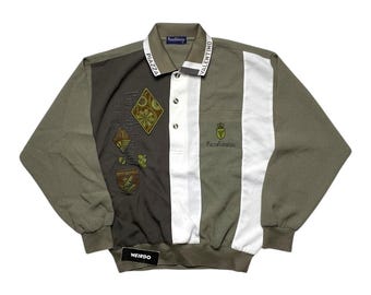 ヴィンテージ90年代日本製ブランド Piazza Valentino スウェットシャツ