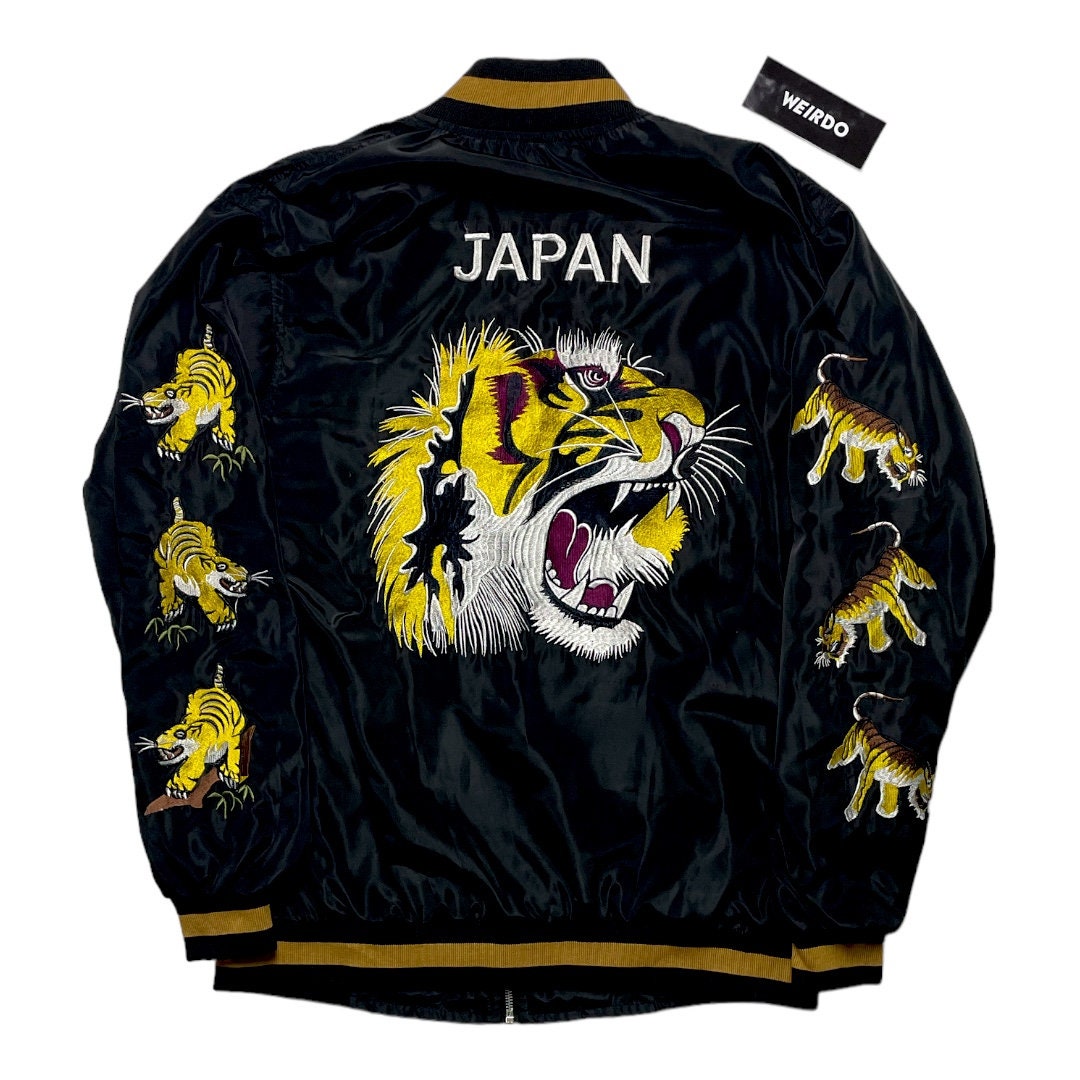 Vintage Suka Jan Japanese Souvenir Jacket / Harajuku Style Vintage Suka Jan Japanese Souvenir Jacket / Harajuku Style