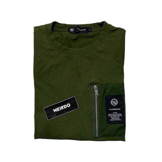 【関税込み】UNDERCOVER グリーン UP1E4808 Tシャツ uc_tee1.jpg?v=1751943182