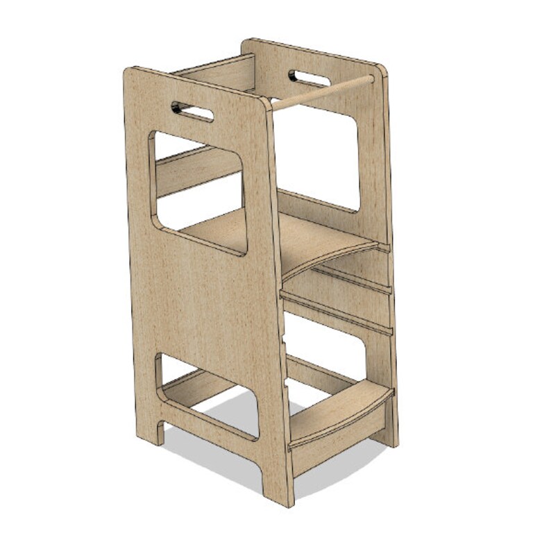 Adjustable Toddler Tower Plans Build Your Own Kitchen Helper Etsy