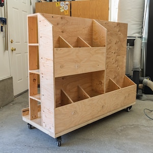 Lumber Storage Cart - Digital Build Plans image 3