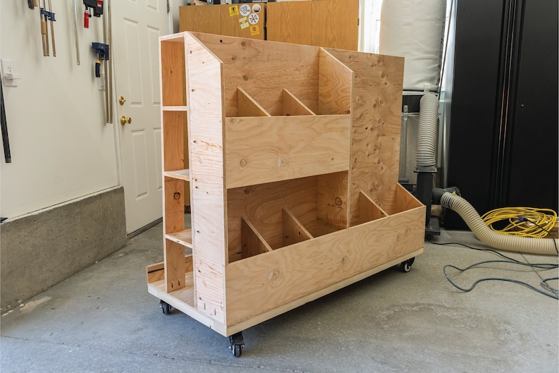 Lumber Storage Cart - Digital Build Plans image 3
