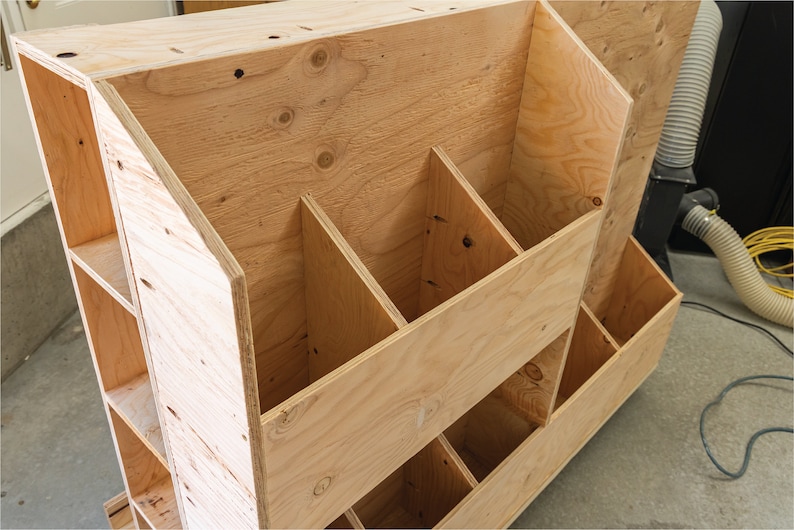 Lumber Storage Cart - Digital Build Plans image 4