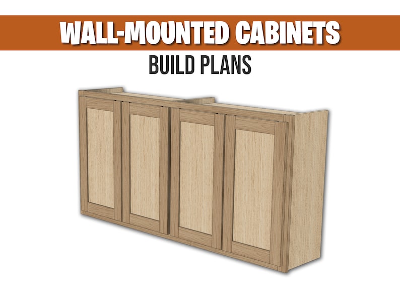 wall Mounted Build Plans Etsy