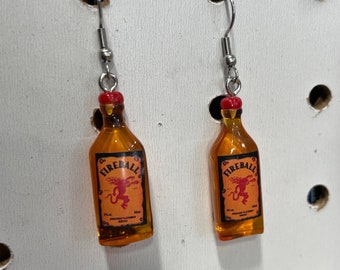 Alcohol- Quirky Resin Earrings