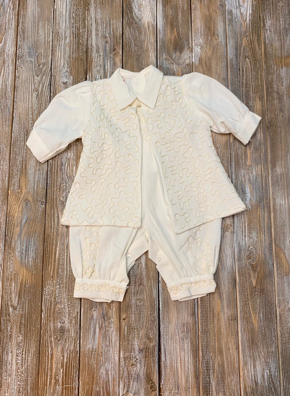 Boys Baptism Suit Baptism Outfit Etsy