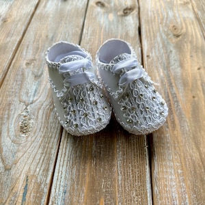 boy shoes- baptism shoes- white shoes