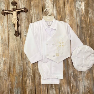 Traje de bautismo de niños- traje de bautismo- propón para bautizo- traje para bautizo