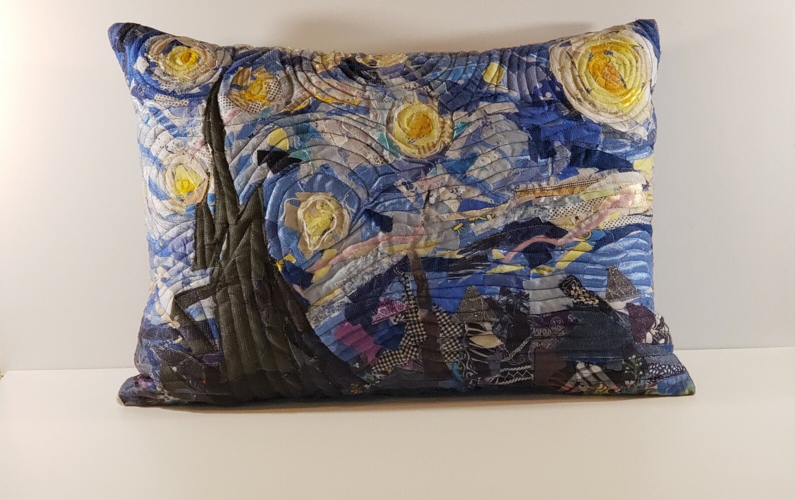 Unique Decorative Pillow Art van Gogh the Starry Etsy