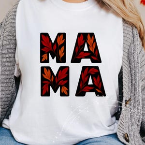 Automne png, maman automne, maman neutre, design automne, sublimation automne, maman png, maman simple png, floral, design floral