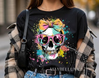 Coquette Halloween Png, Retro Skull Png, Vintage Skull Png, Retro Halloween Png, Vintage Halloween Png, Skull Png,  Graffiti Png