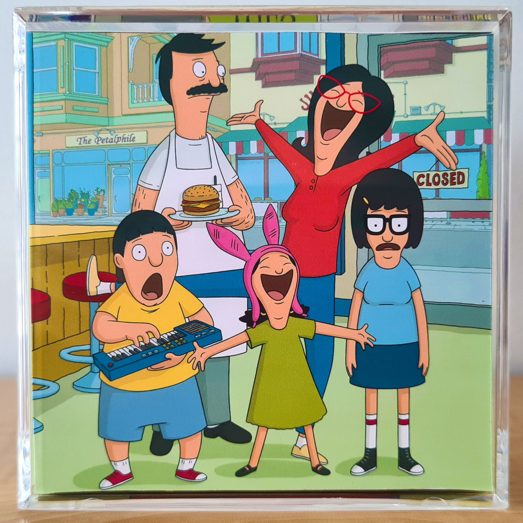 Bob's Burgers Fan Art Cube Diorama Etsy Australia