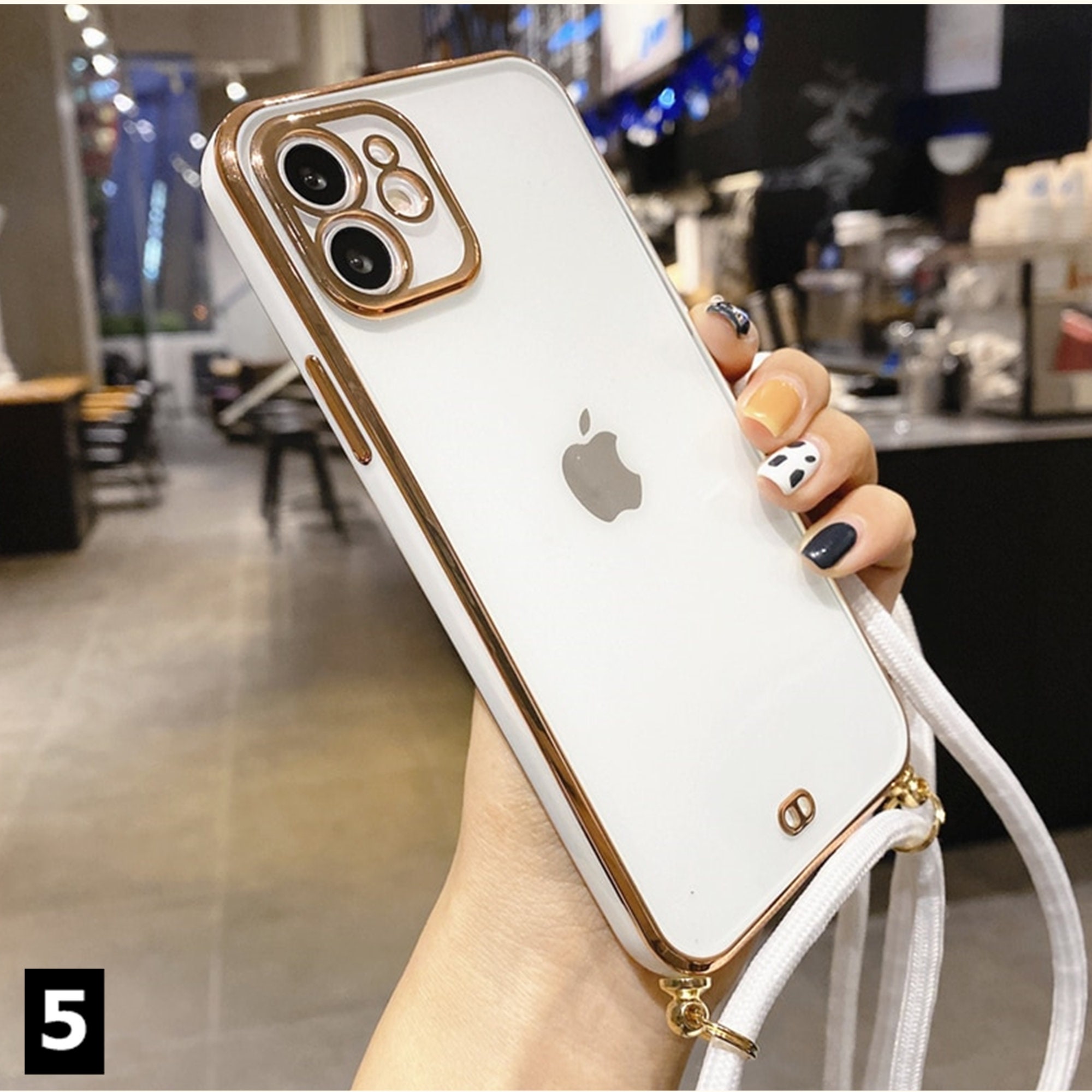 Buy Luxury Electroplated Clear Phone Case With Lanyard For Iphone Online In India Etsy Buy Luxury Electroplated Clear Phone Case With Lanyard For Iphone Online In India Etsy