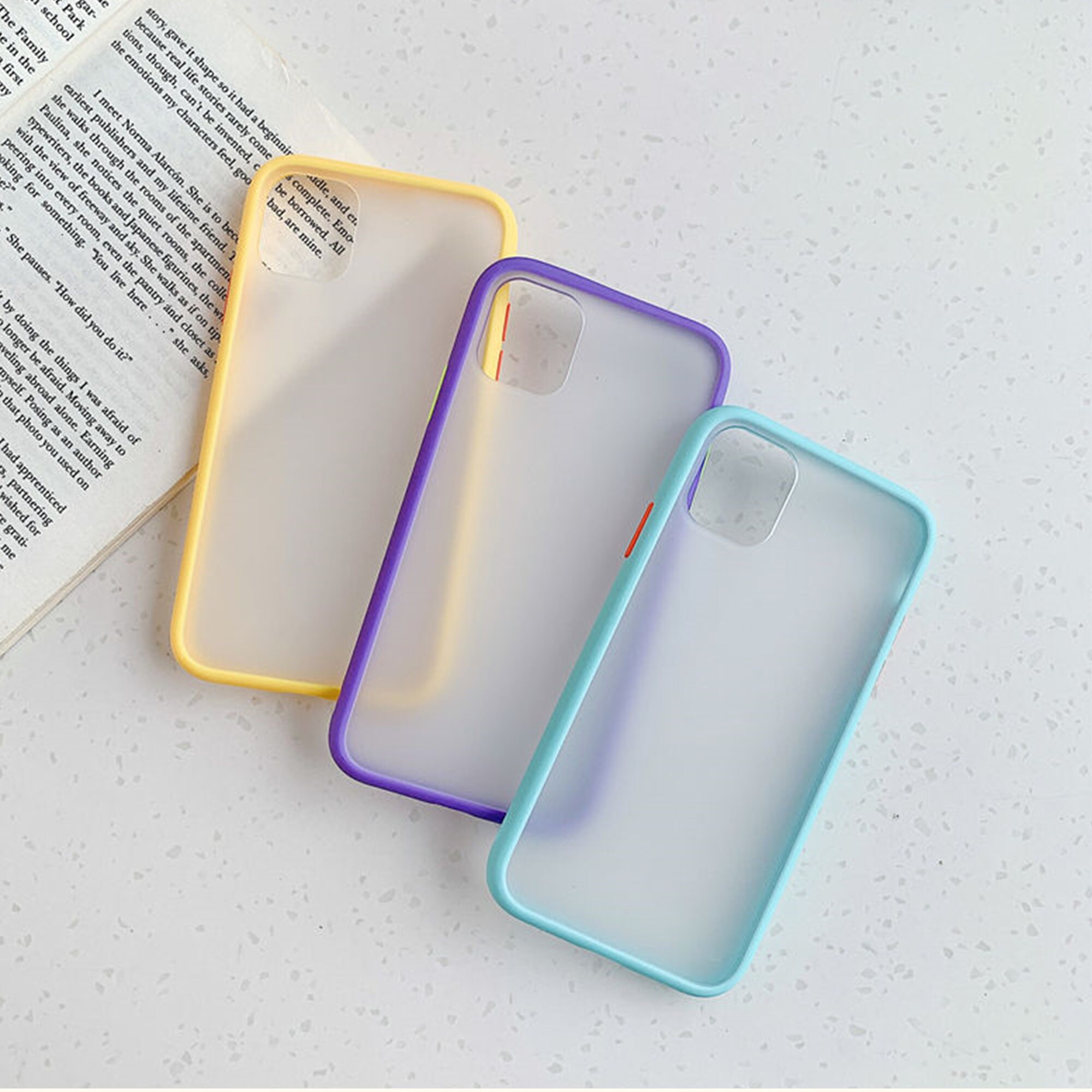 Mint Hybrid Matte Color Iphone Case for Iphone 11iphone Etsy