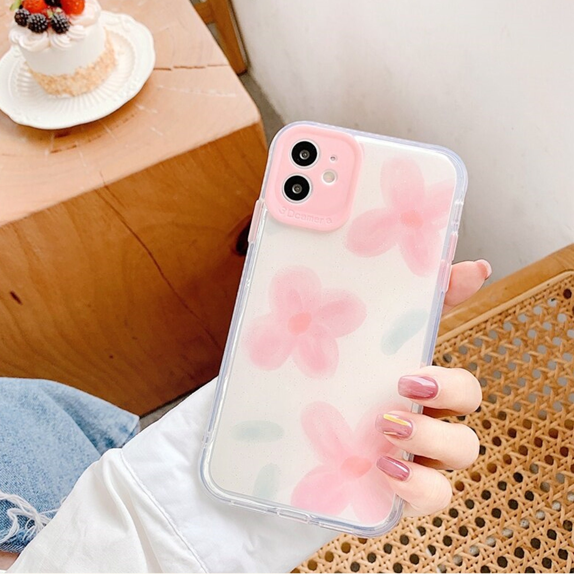 Cute Flower Floral iPhone Case for Apple iPhone 7 8 Plus X XR Etsy