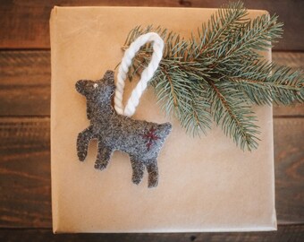 Gift Idea Felt Christmas Scandinavian Swedish Dala Horse Ornament Gingerbread Stocking Filler