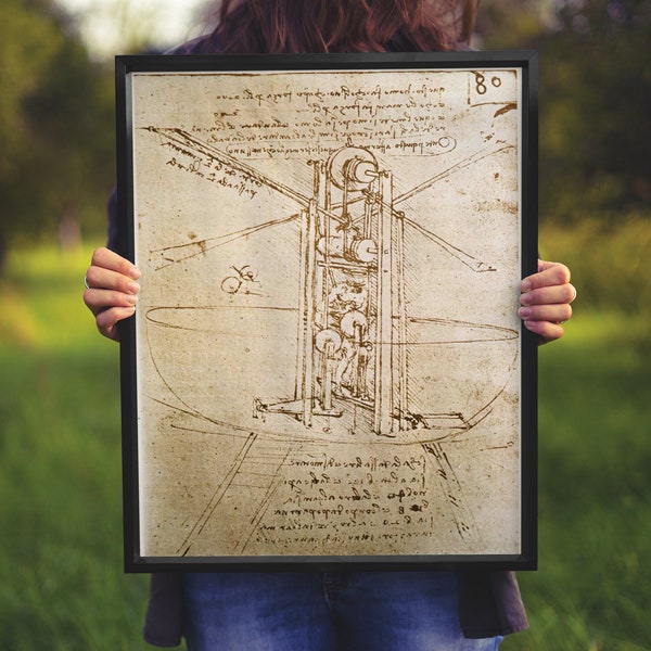 Flying Machine Poster - Etsy