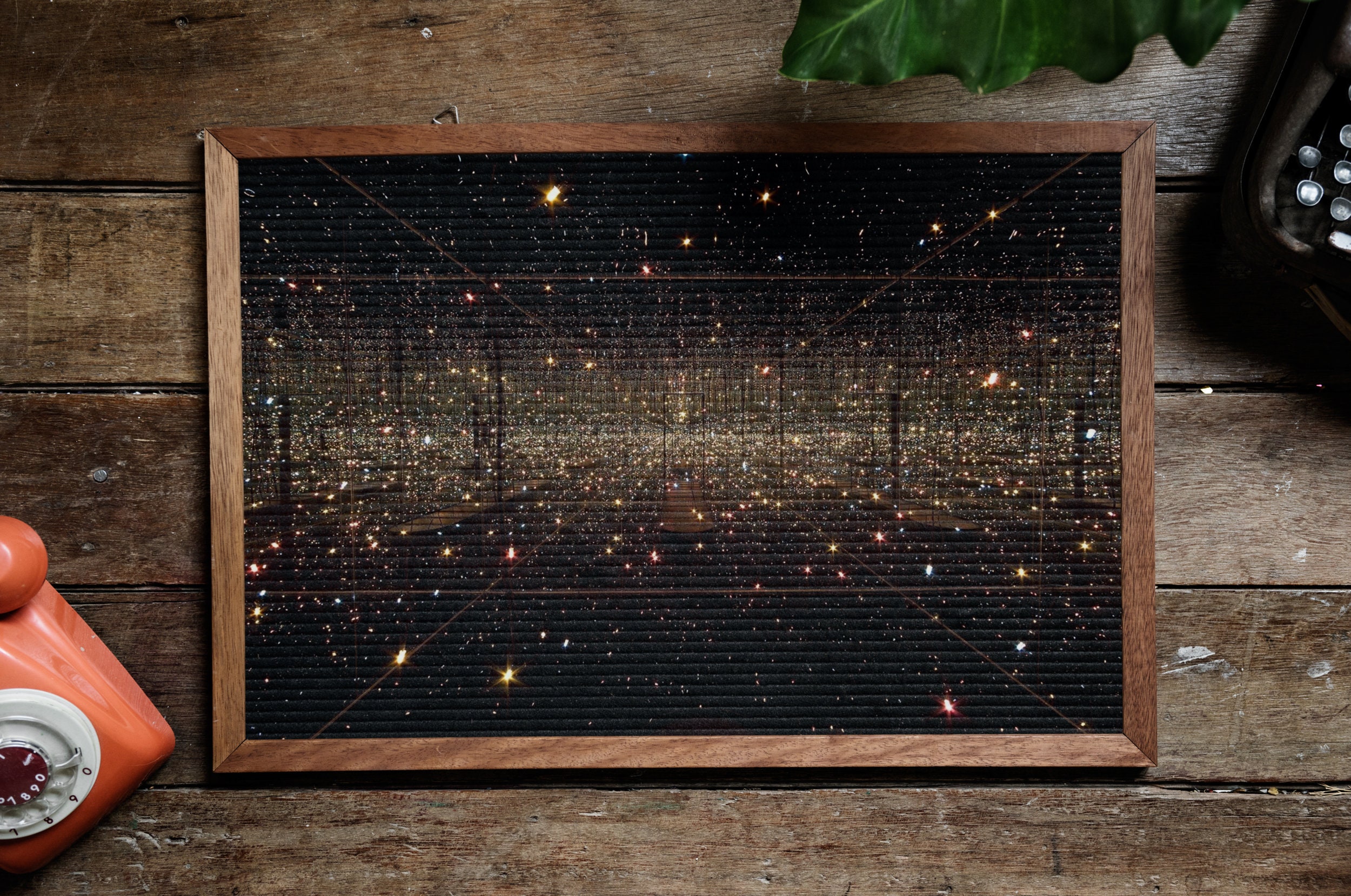 Infinity Mirror Room Fireflies on Water, Yayoi Kusama, by Yayoi Kusama