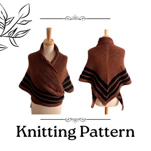 Outlander Claire's Carolina Shawl - PDF Knitting Pattern - Outlander pattern - Outlander inspired shawl tutorial in ENGLISH