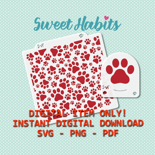 Cookie Stencils Etsy