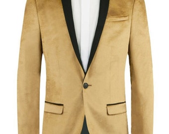 gold dinner jacket mens