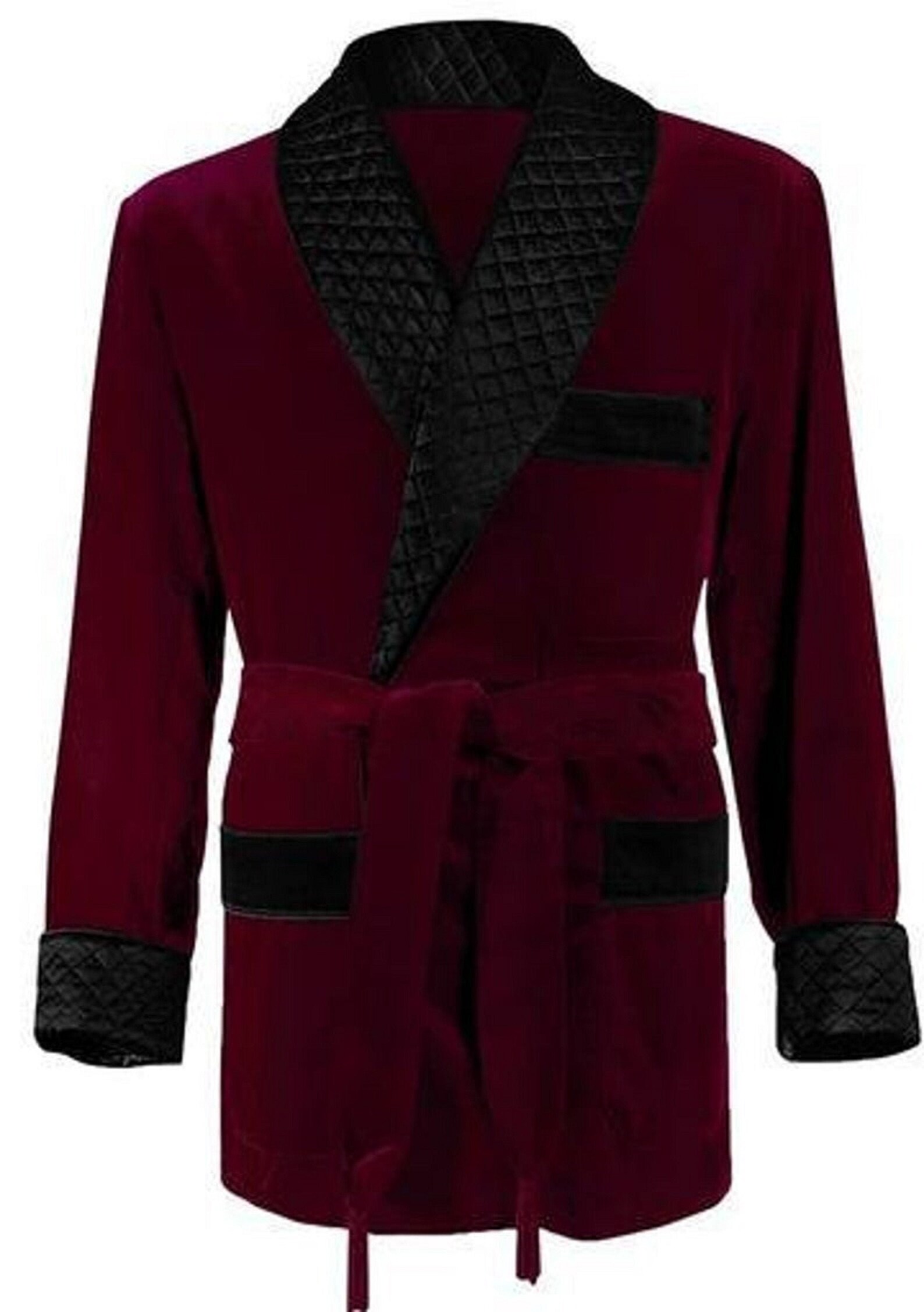 smoking jacket robe men