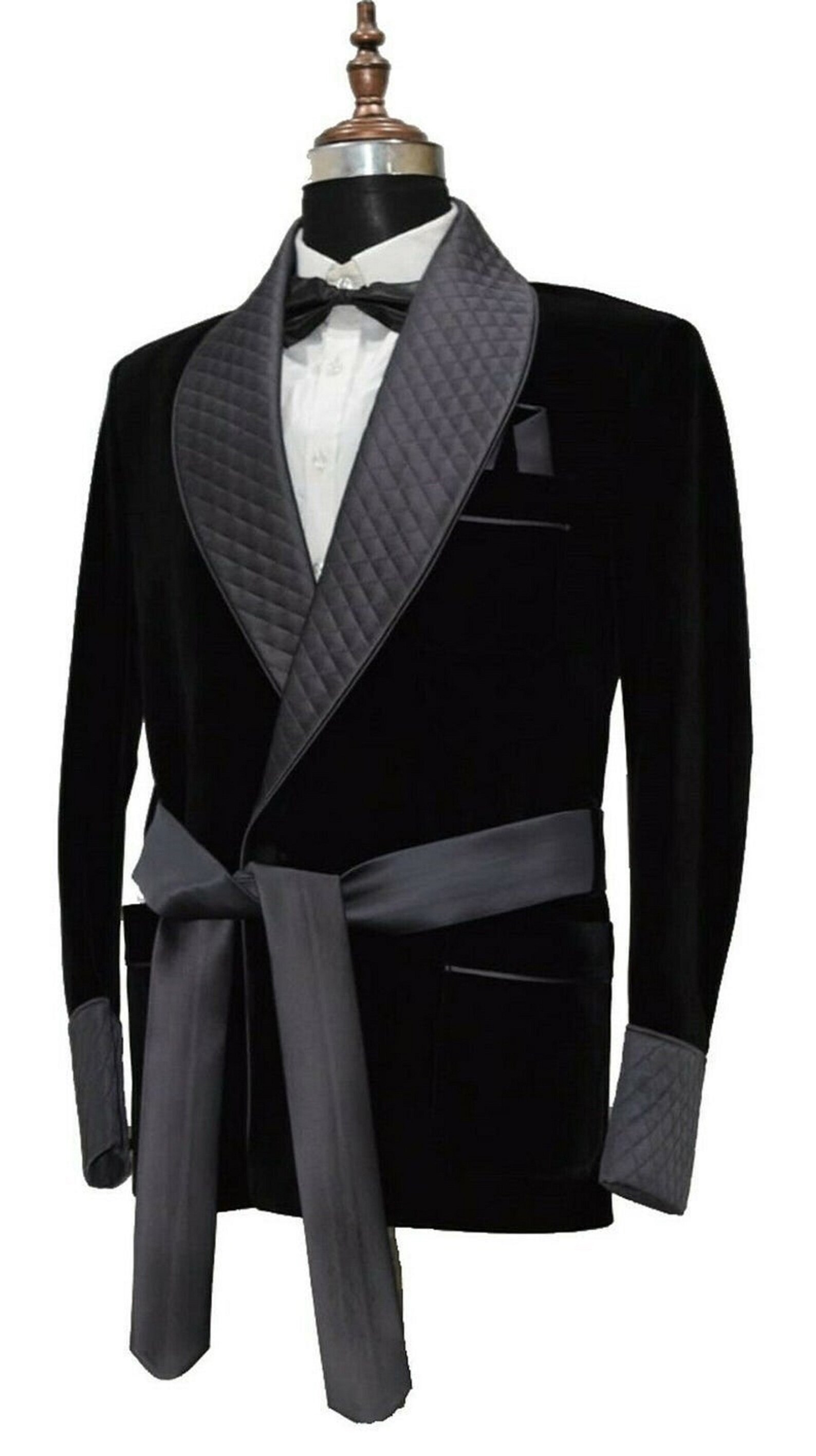 smoking jacket robe men