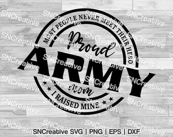 Download Proud Army Mom Svg Etsy