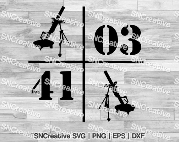 Download Usmc 0341 Mortar United States Army Military Inspired Svg Png Etsy