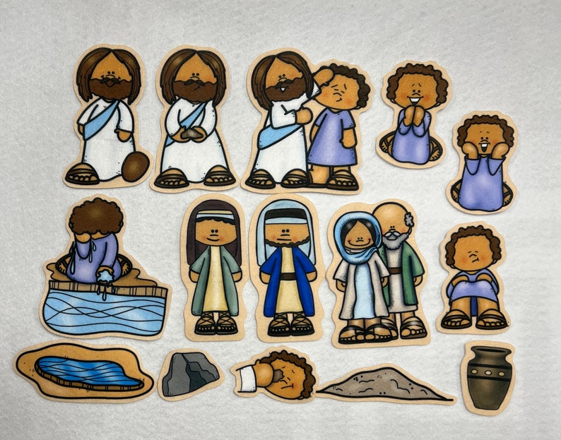 Joseph Felt Figures For Bible Flnnel Bord Stories Kuwit | Ubuy