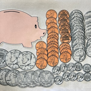 Money & Measurement Felt Figures Flannel Board Story Set Felt Board Stories Coins Counting Math