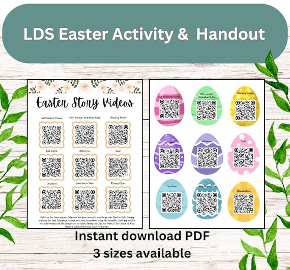 Easter Program Lds Easter Primary Activities Lds