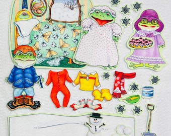 Tales of Freddy Frog Felt Figures Flannel Board Story Set Felt Board Stories Chores Service Learning