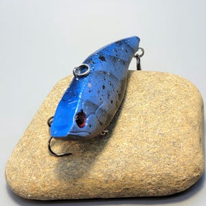 Boss Craw Crankbait, custom painted fishing lure. Bass fishing, custom lures. Great Gift.