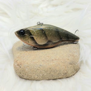 Dirty Craw Crankbait, custom painted fishing lure. Bass fishing, custom lures. Great Gift.