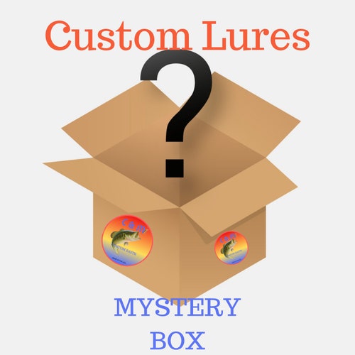 Mystery Box of Freshwater Fishing Lures Great Gift 50 Etsy