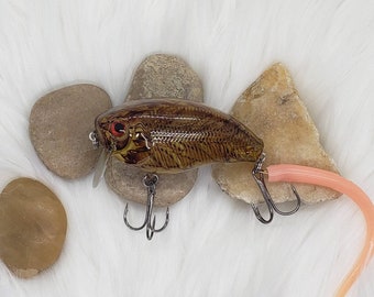 Limited Edition Bumblebee Squarebill Crankbait: Collector's Fishing Lure -  Etsy