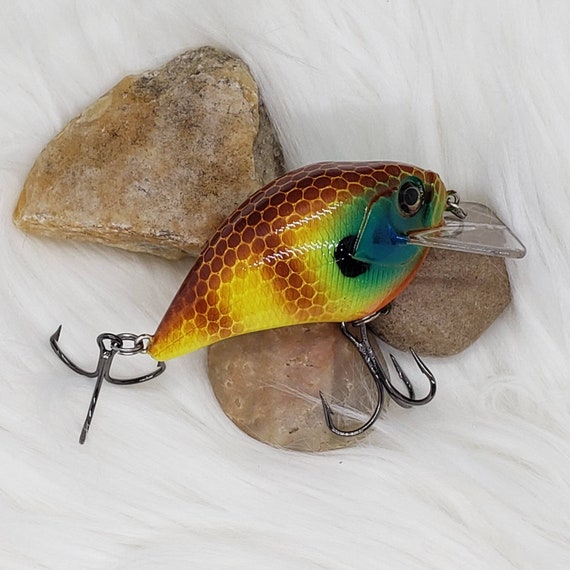 Chartreuse Bluegill Custom Crankbait. Choose Your Blank, Deep Diver,  Squarebill. Bass Fishing, Custom Fishing Tackle. Gift Idea for Men. -   Australia