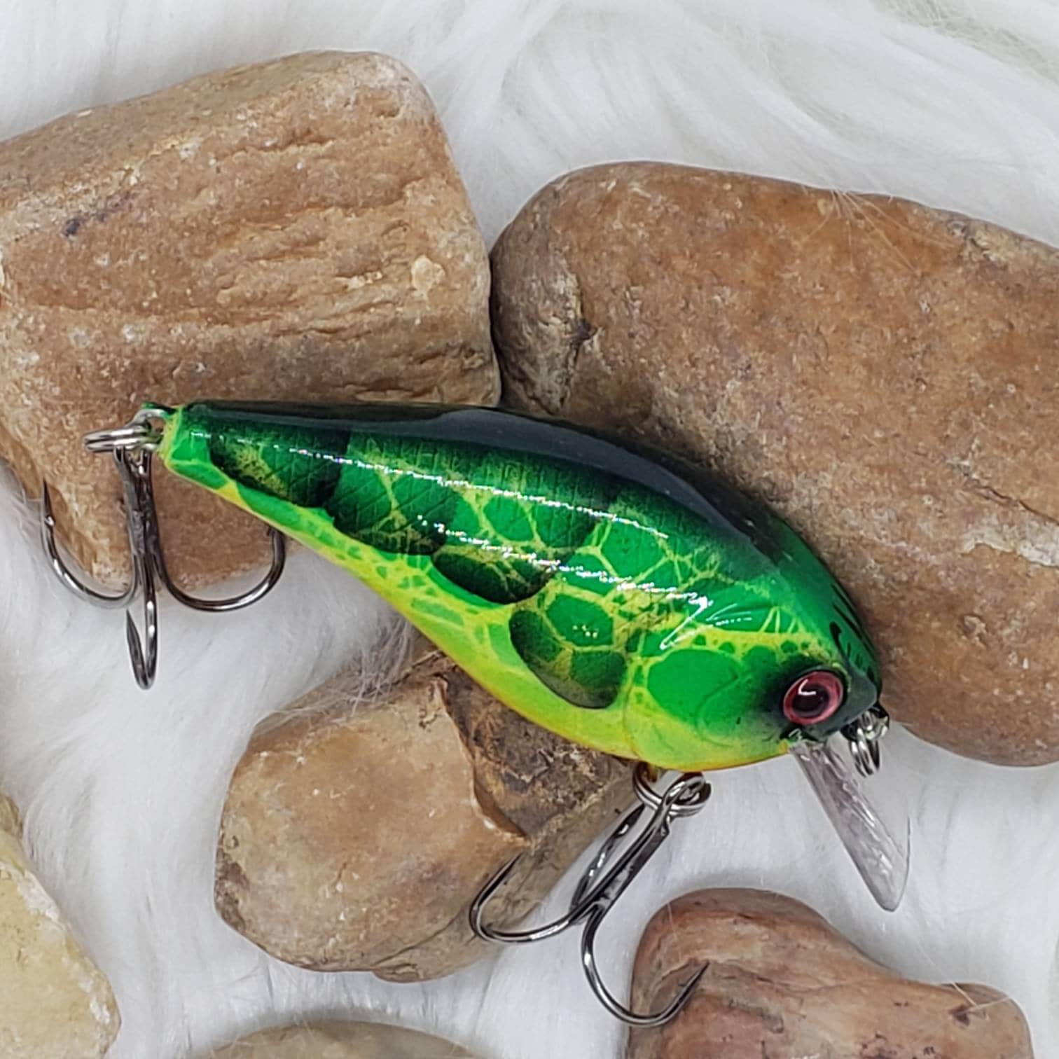 Viewer challenged me to paint flames on a custom designed fishing lure 