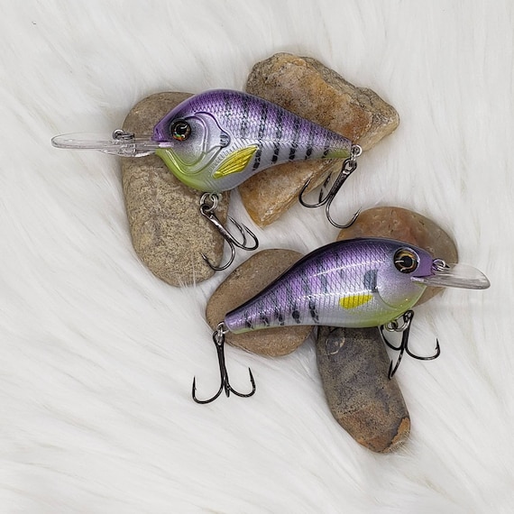 Custom Painted FS Crankbait Ghost Bluegill