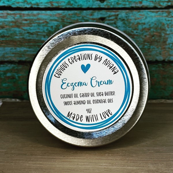 ORGANIC ECZEMA CREAM - Hydrating, Healing, and Luxurious