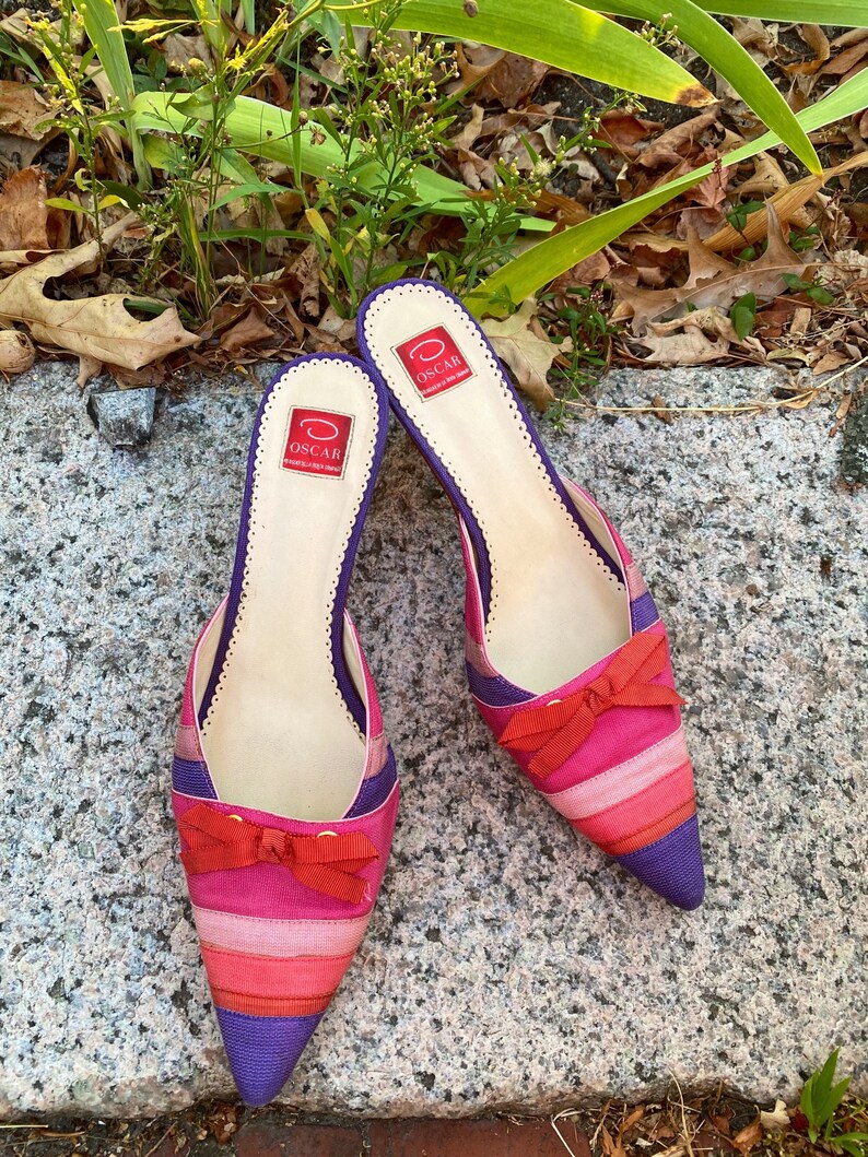 oscar de la renta mules