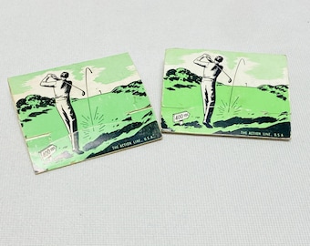 Vintage Golf Tee Packs Bank Of Yakima Union Pacific Railroad Collectibles 1965