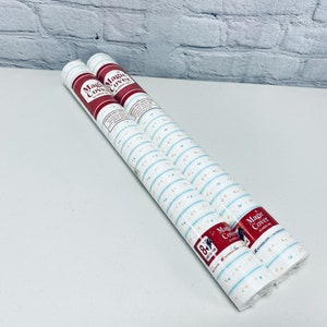 Magic Cover Draw Shelf Self-Adhesive Vinyl Liner 24&#39;x 18&quot; Floral Stripe Slate