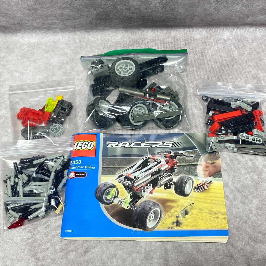 LEGO Racers 8353 Slammer Rhino Building Set With Manual - Etsy