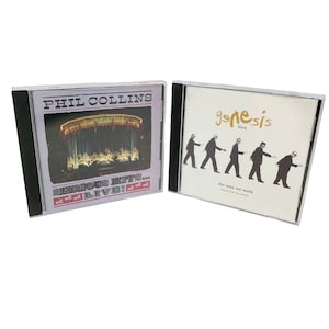 Genesis The Way We Walk Vol 1: The Shorts / Phil Collins Serious Hits CD en vivo imagen 1