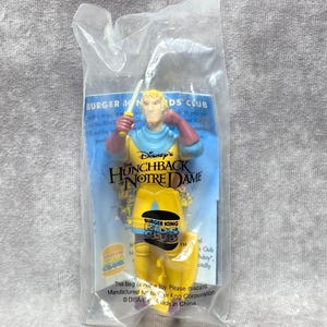 Disneys Hunchback Of Notre Dame Phoebus Figurine Burger King Kids Club Toy 1996